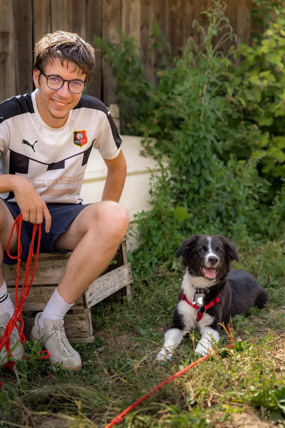Photographie de portrait avec Babouche.