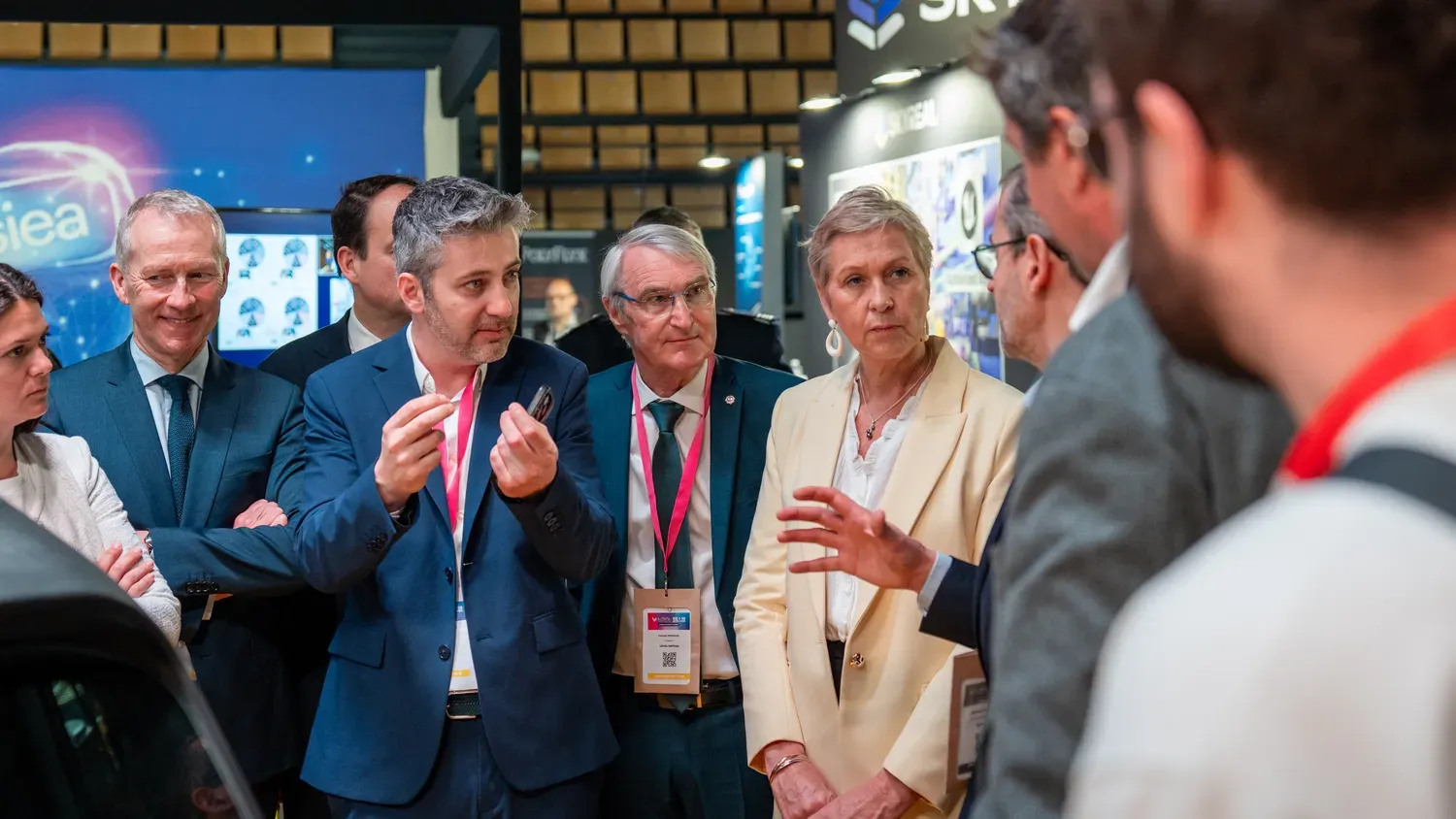 Photographie de rencontre professionnelle.