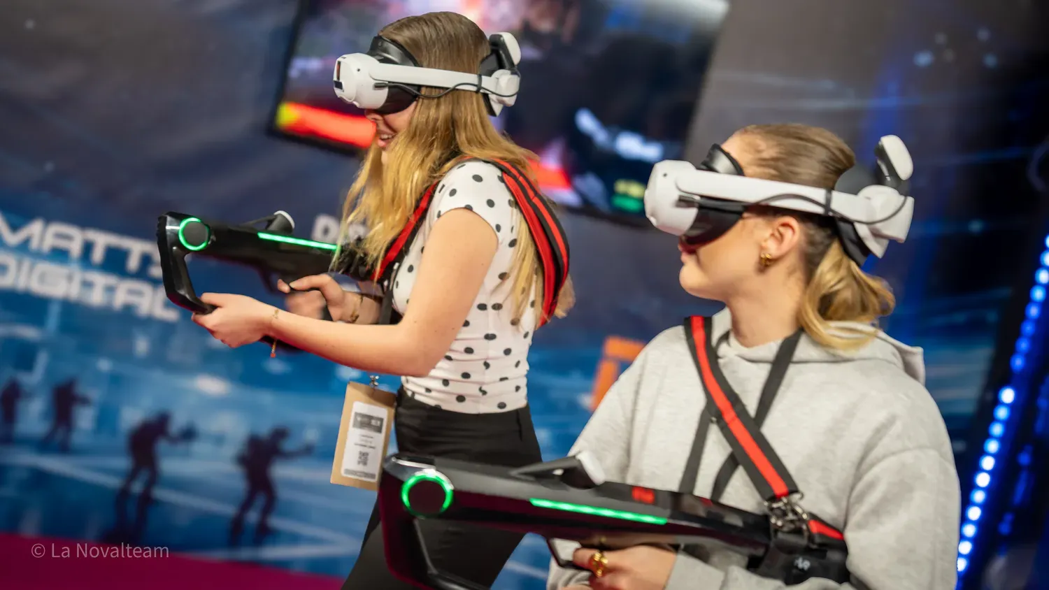 Photographie de expérience VR à deux.