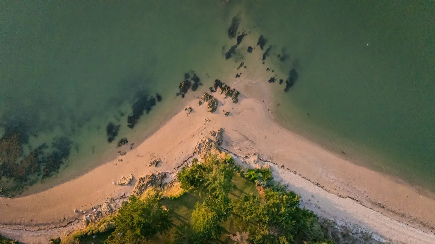 Photographie de pointe sableuse du Halguen.