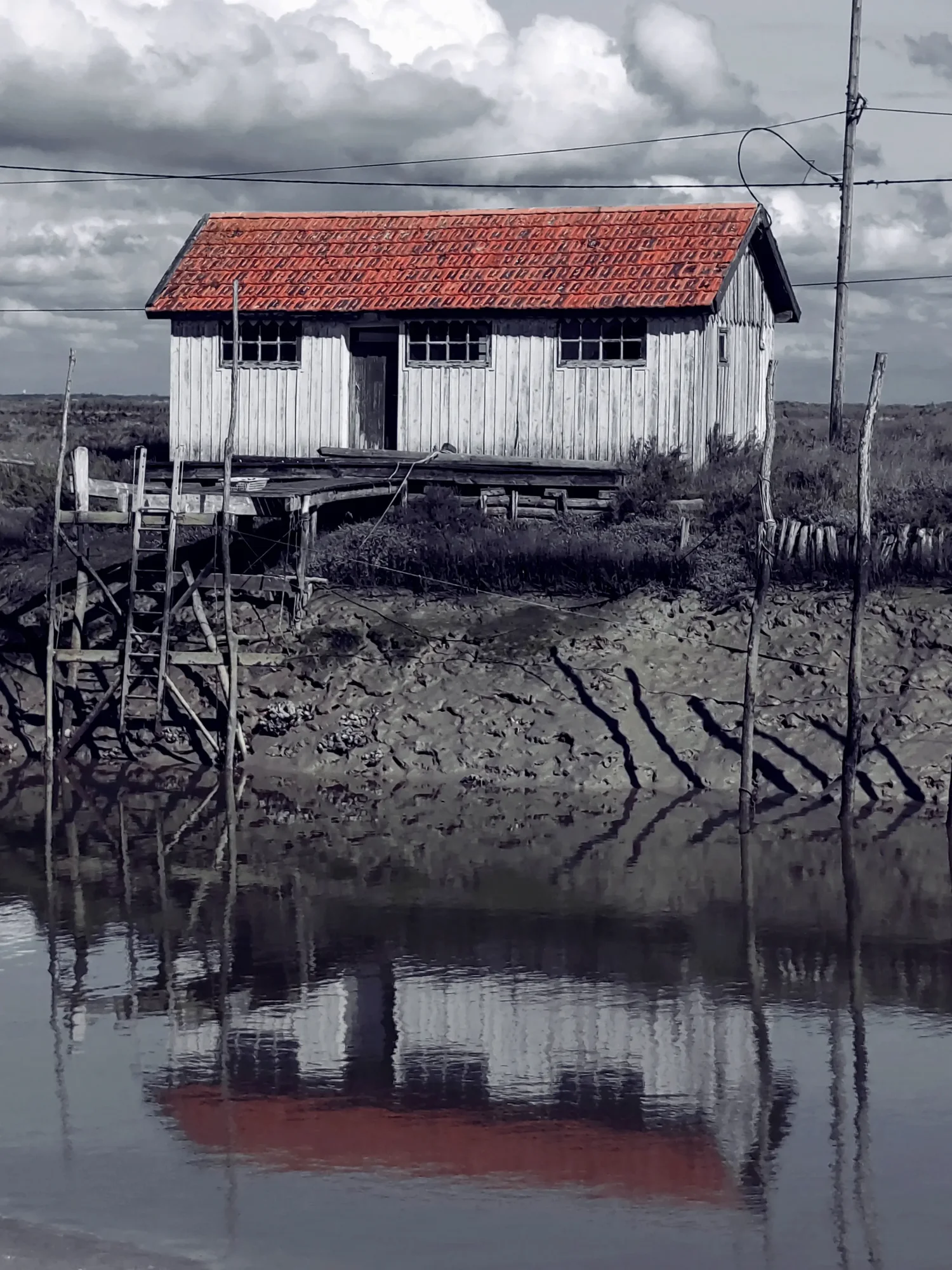 Cabane de pêcheur - La Seudre (La Tremblade)