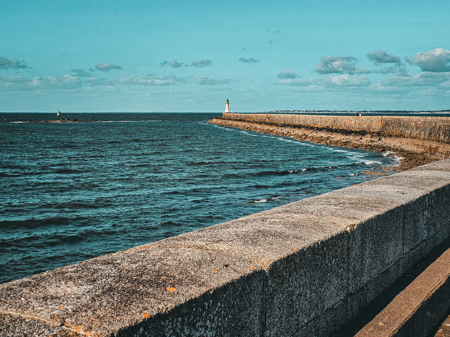 Sur le pont - Phare du Tréhic (Le Croisic)