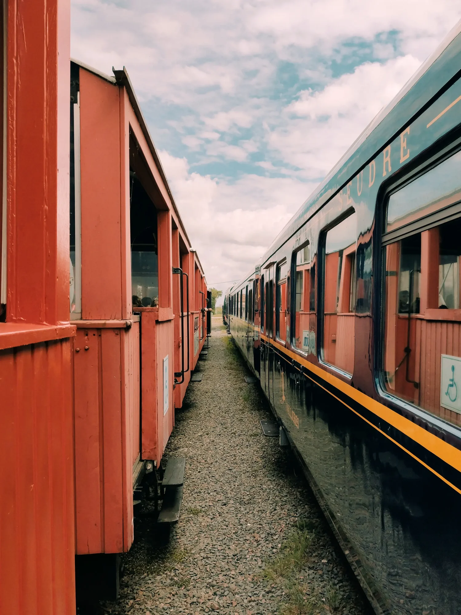 Entre deux trains - Train des Mouettes (La Tremblade)