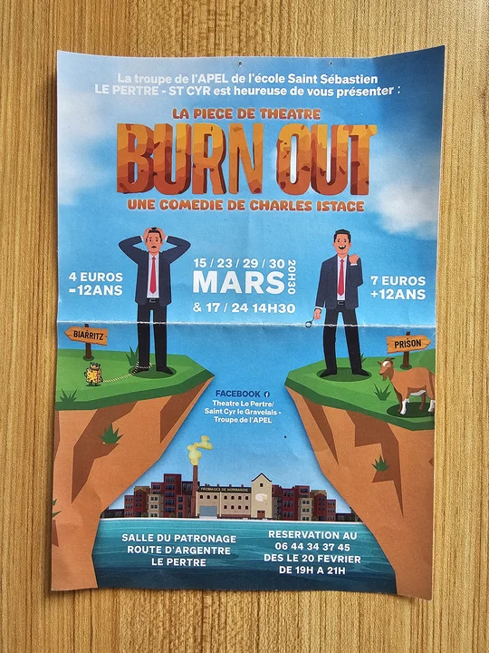 Affiche 2024 imprimée