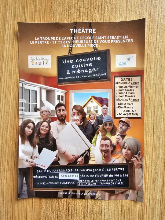 Affiche 2025 imprimée